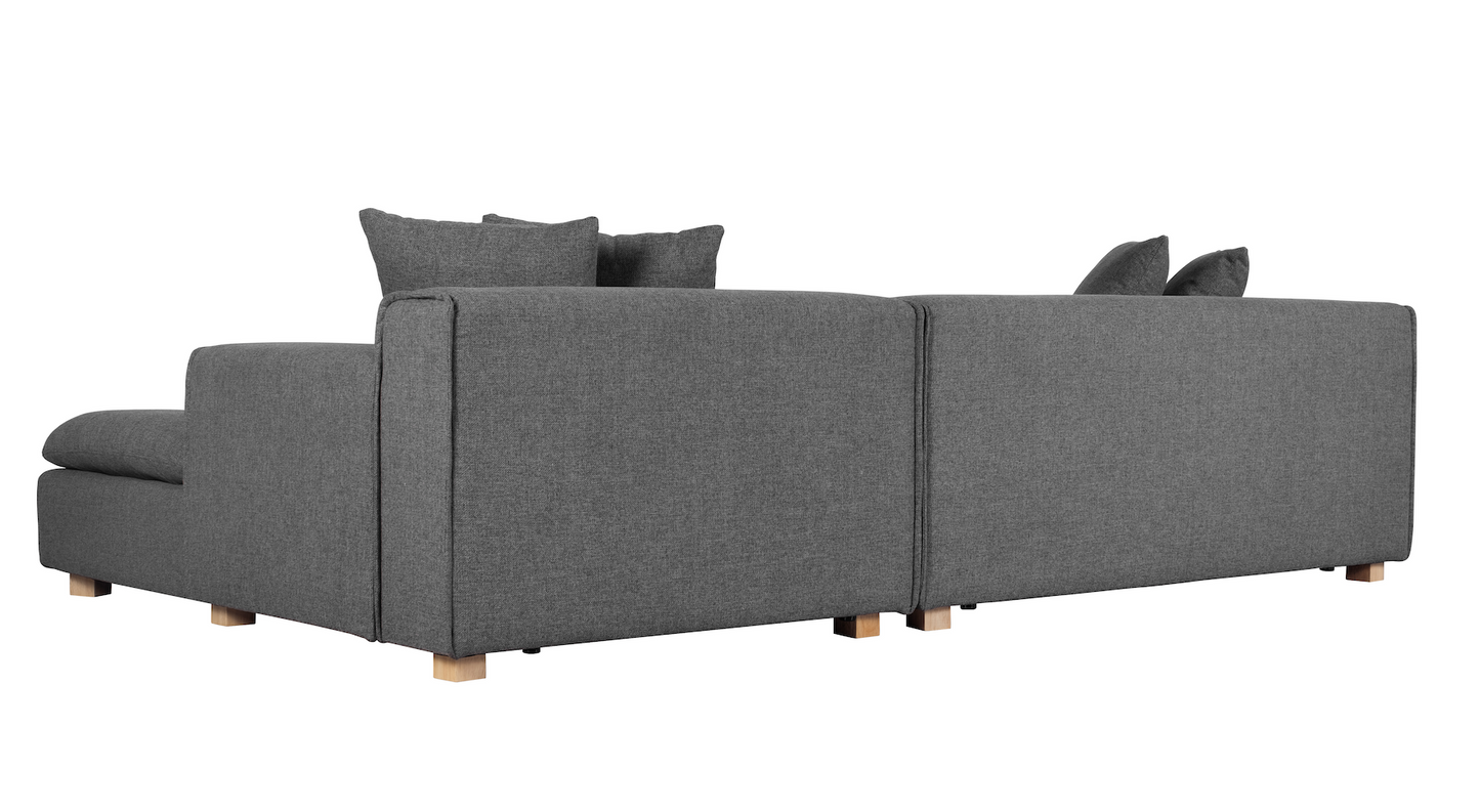 Horizon Dark Grey Sectional Sofa