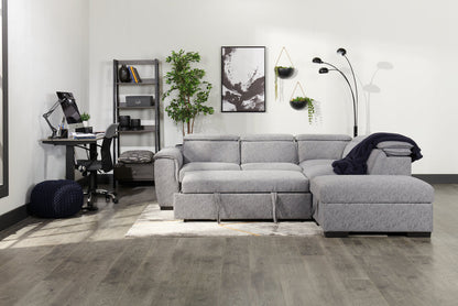 Savvy 3-Piece Sleeper Sectional with Two Chaises